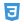 Íconde da tecnologia de estilos CSS