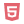 Ícone do logo da lingaugem de marcação HTML